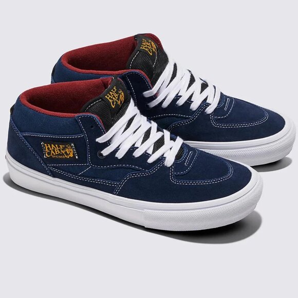 Vans Skate Half Cab Navy / Burgundy VN0A2Z34YY3 Skateboarding Shoes MENS 10 NEW - Picture 9 of 15